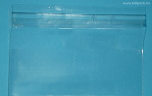 Ragasztócsíkos PP (celofánszerű) tasak, 5 x 7 cm