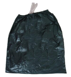 Szemetesbélelő zsák, 40 liter, 50 x 60 cm, húzózáras, zárószalagos