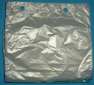 Lineáris polietilén tasak (1 kg-os) 20 x 30 cm (HDPE), tömbösített, tépős, 1000 db/cs, 8 mikron