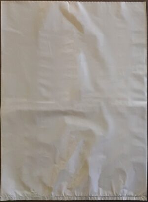 Polietilén tasak újrahasznosított anyagból, 35 x 50 cm (NINCS RAGASZTÓCSÍKJA)