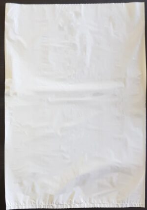 Polietilén tasak újrahasznosított anyagból, 35 x 50 cm (NINCS RAGASZTÓCSÍKJA)