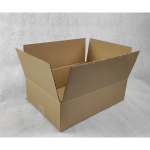 Papírdoboz, U7, 40 x 30 x 30 cm,  csomagoló doboz 3 rétegű hullámkartonból