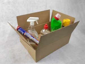 Papírdoboz, U2, 30 x 20 x 16 cm, csomagoló doboz 3 rétegű hullámkartonból